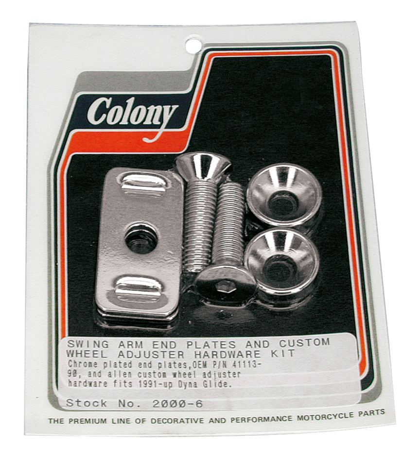 COLONY REAR AXLE ADJUSTERS FOR DYNA | Dyna