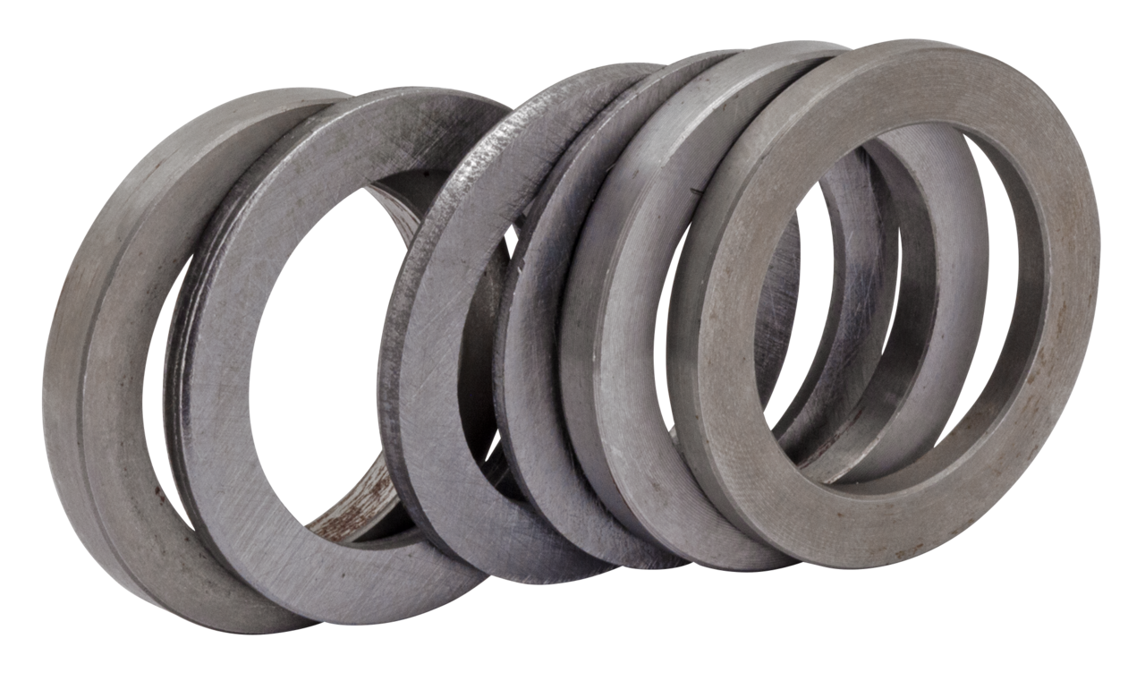 ENGINE SPROCKET SPACERS - Fits 4 &amp; 5 Speed Big Twin 1970-2006Available in a set of 6 different sizes or in separate size 5 pack, Assortment 6 pack (one each size), Eastern USA

For perfect alignment of the primary drive train.