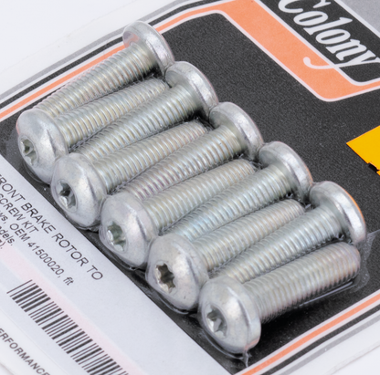 BRAKE ROTOR SCREWS & NUTS FOR TOURING | Touring