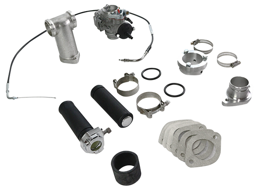 DELL'ORTO 38MM PUMPER CARBURETOR KIT FOR PANHEAD | Big Twin