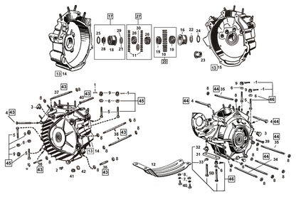 DRAIN PLUG FOR 4 SPEED BIG TWIN