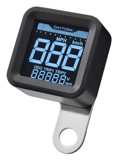 DAYTONA "CUBE" DIGITAL LCD SPEEDO & TACHOMETER