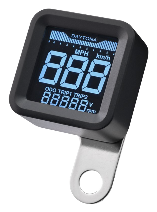 DAYTONA "CUBE" DIGITAL LCD SPEEDO & TACHOMETER