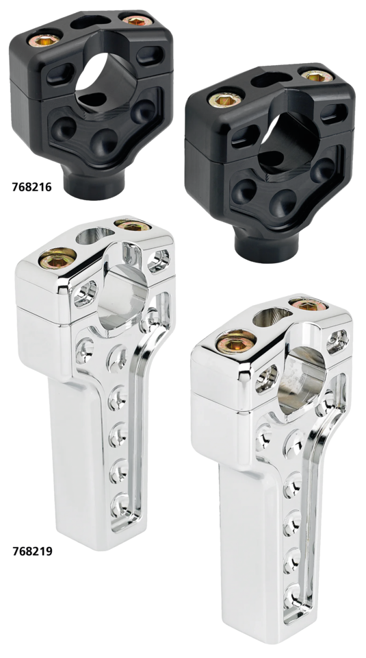 JOKER MACHINE RISERS | Big Twin | Dyna | FX | FXR | Servi-Car | Softail | Sportster | Touring | Trike