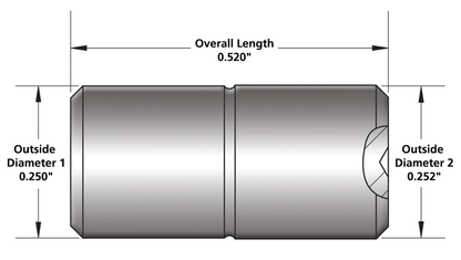 SNUG FIT-SLIP FIT DOWELS | Big Twin | Dyna | FX | FXR | Softail | Touring | Trike
