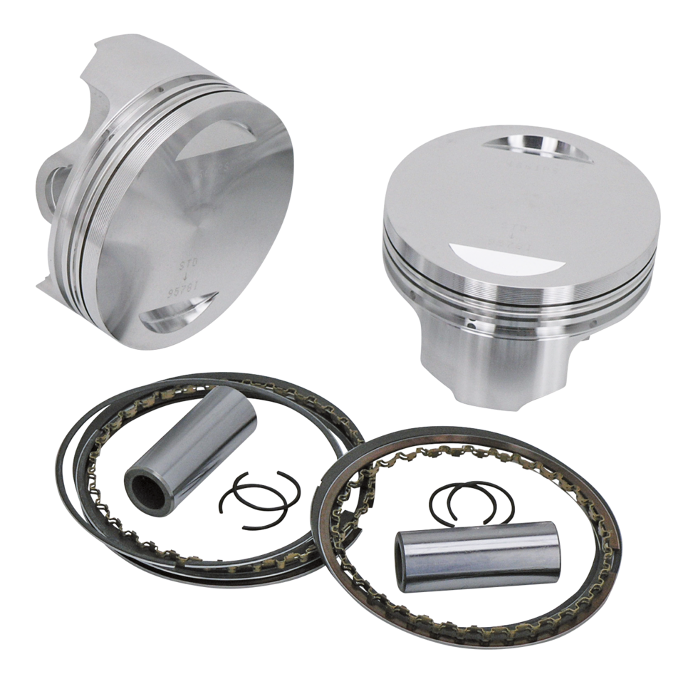 WISECO 3 3/4" BIG BORE PISTON KITS FOR EVOLUTION BIG TWIN | Big Twin | Dyna | FX | FXR | Softail | Touring