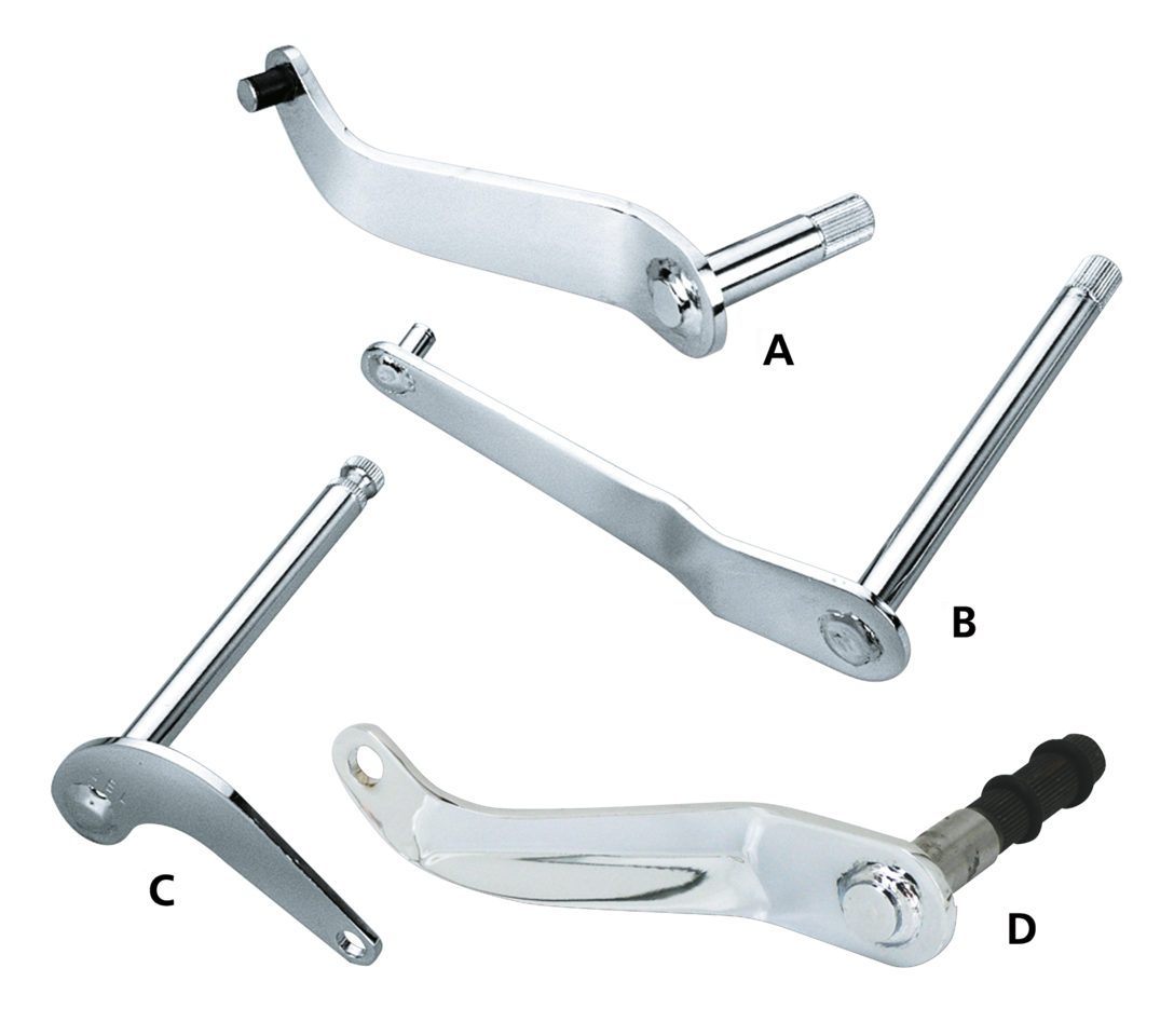 CHROME PLATED SHIFTER SHAFTS | Big Twin