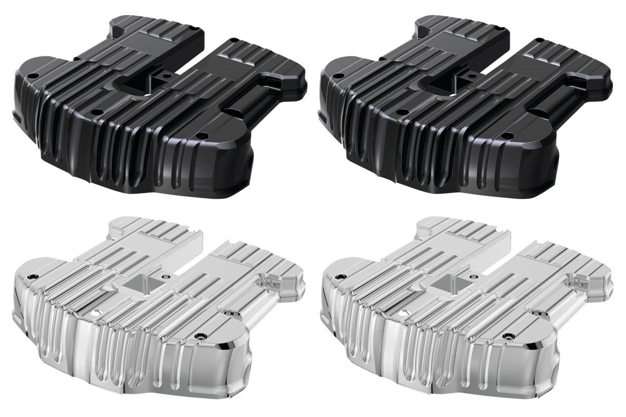 ROUGH CRAFTS ROCKER COVERS FOR MILWAUKEE EIGHT | Softail | Touring | Trike