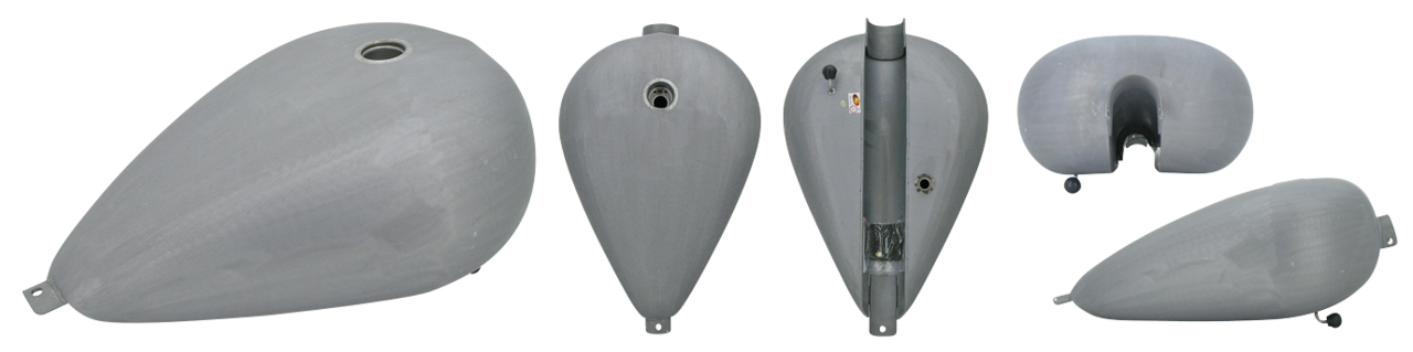 "HEAVY METAL" TEARDROP STYLE CUSTOM GAS TANK