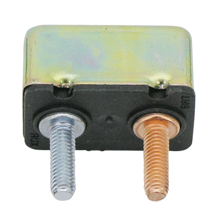 USA MADE CIRCUIT BREAKERS - Automatic reset, stud type, 50 Amp., Standard Motor Products (OEM 74600-94)

Top quality circuit breakers. Fit all models 1994 to present.