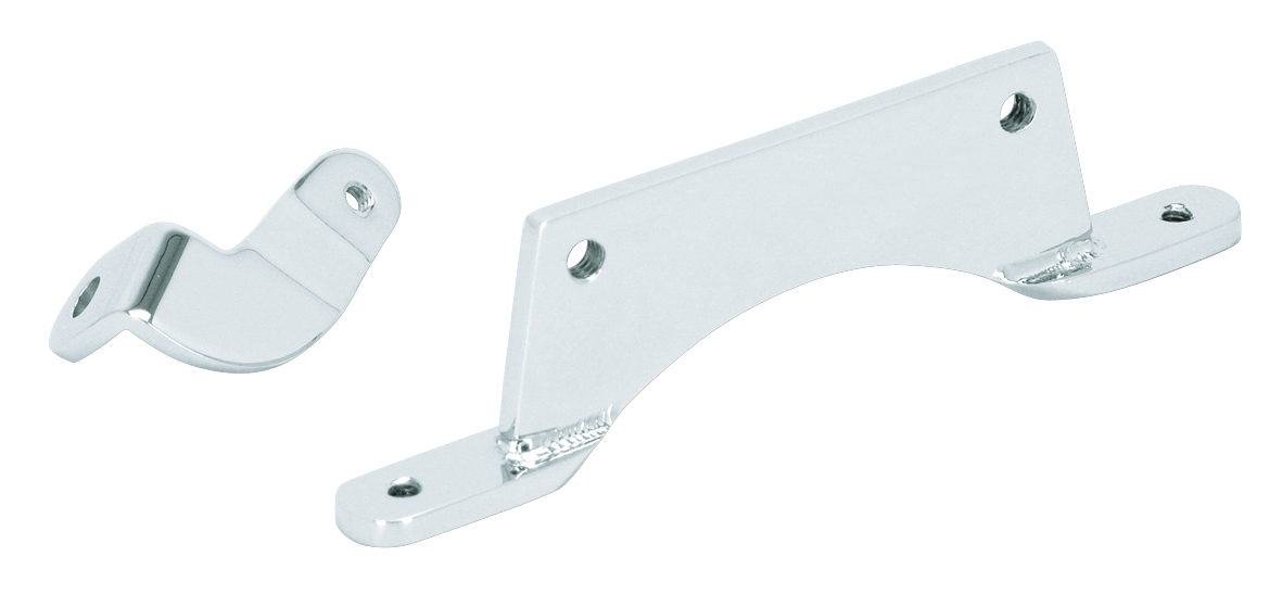 CUSTOM STYLE OIL TANK BRACKETS FOR SOFTAILS | Softail
