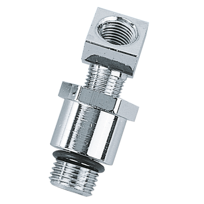CHROME PLATED OIL GAUGE FITTINGS