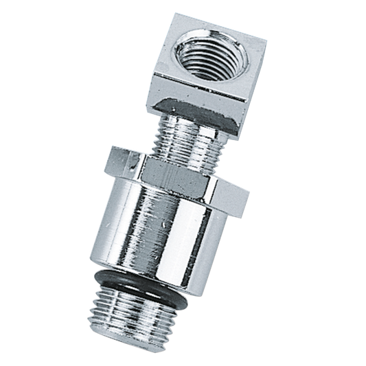 CHROME PLATED OIL GAUGE FITTINGS