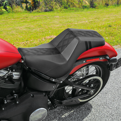 C.C. RIDER STEP-UP SEAT FOR MILWAUKEE EIGHT SOFTAIL | Softail