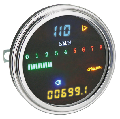 STEALTH CABLE DRIVEN DIGITAL SPEEDO/TACHO
