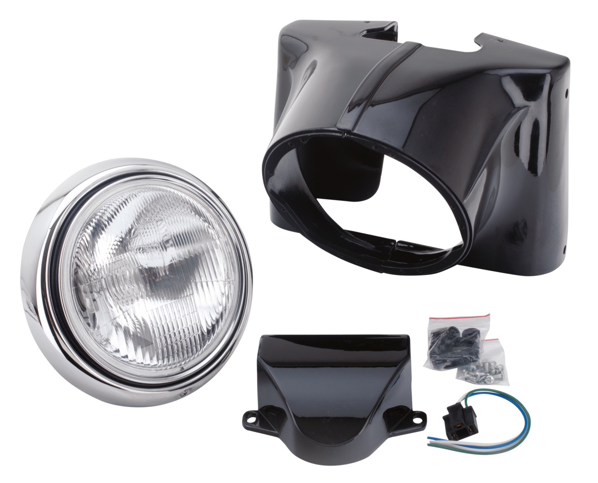DUO GLIDE & ELECTRA GLIDE HEADLIGHT NACELLE KIT | Big Twin | Touring