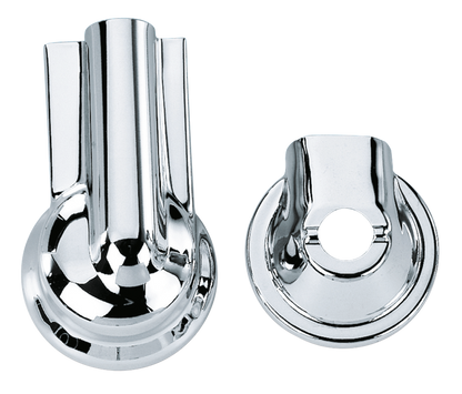 CHROME OIL FILTER HOUSING COVERS