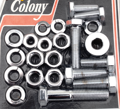 COLONY EXHAUST BOLT KIT FOR KNUCKLEHEAD AND PANHEAD | Big Twin