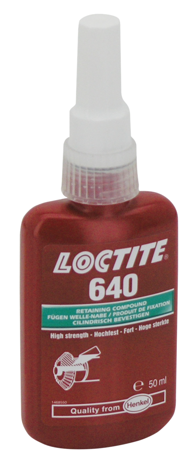 LOCTITE 640 DO PASOWANIA ŁOŻYSK I MOCOWANIA TULEJ 