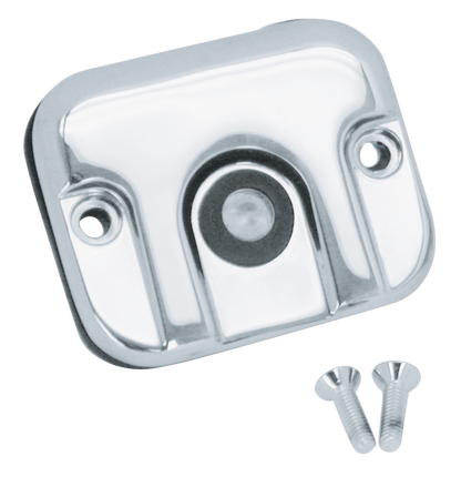 CHROME MASTER CYLINDER COVER 1996 STYLE | Dyna | FXR | Softail | Sportster | Touring