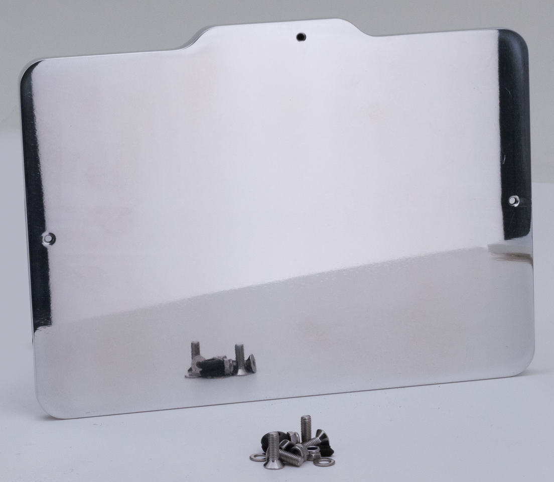 LICENSE PLATE FRAME WITH LICENSE PLATE ILLUMINATION