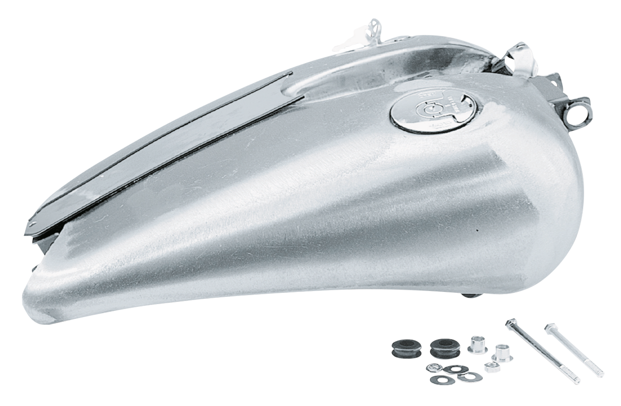 ONE PIECE 2" STRETCHED TANK WITH DASH MOUNT FOR DYNA GLIDE | Dyna