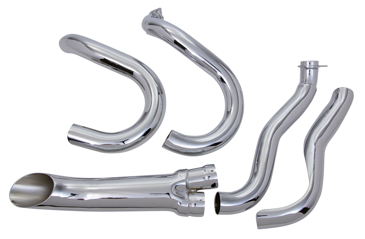 OPEN 2-INTO-1 EXHAUST FOR LATE SHOVELHEAD | Big Twin | Touring