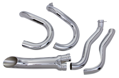 OPEN 2-INTO-1 EXHAUST FOR LATE SHOVELHEAD | Big Twin | Touring