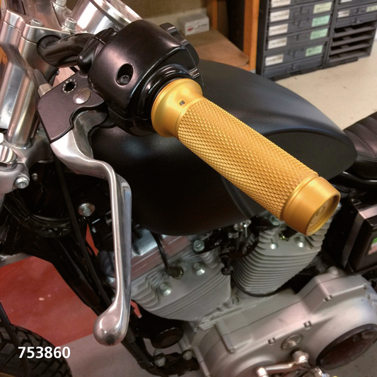 BRASS BALL CYCLES HANDLEBAR GRIP SETS | Big Twin | Dyna | FX | FXR | Softail | Sportster | Touring | Trike | V-Rod | XR