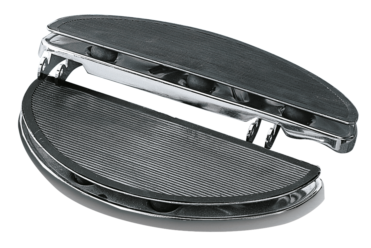 LATE MODEL "SHAKER" MOON DRIVER FLOORBOARDS | Dyna | Softail | Touring | Trike