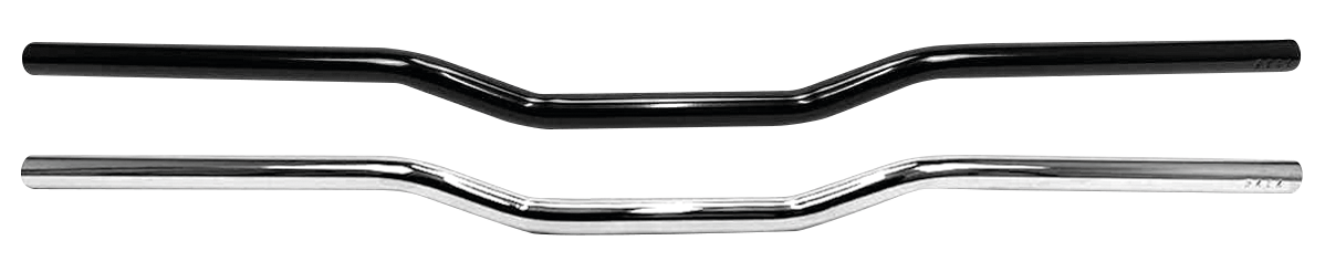 WESTLAND CUSTOMS ONE INCH DIAMETER FLAT CROSS HANDLEBARS | Big Twin | Dyna | FX | FXR | KH | Kingpin | KR | Servi-Car | Softail | Sportster | Touring | XR
