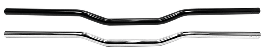 WESTLAND CUSTOMS ONE INCH DIAMETER FLAT CROSS HANDLEBARS | Big Twin | Dyna | FX | FXR | KH | Kingpin | KR | Servi-Car | Softail | Sportster | Touring | XR