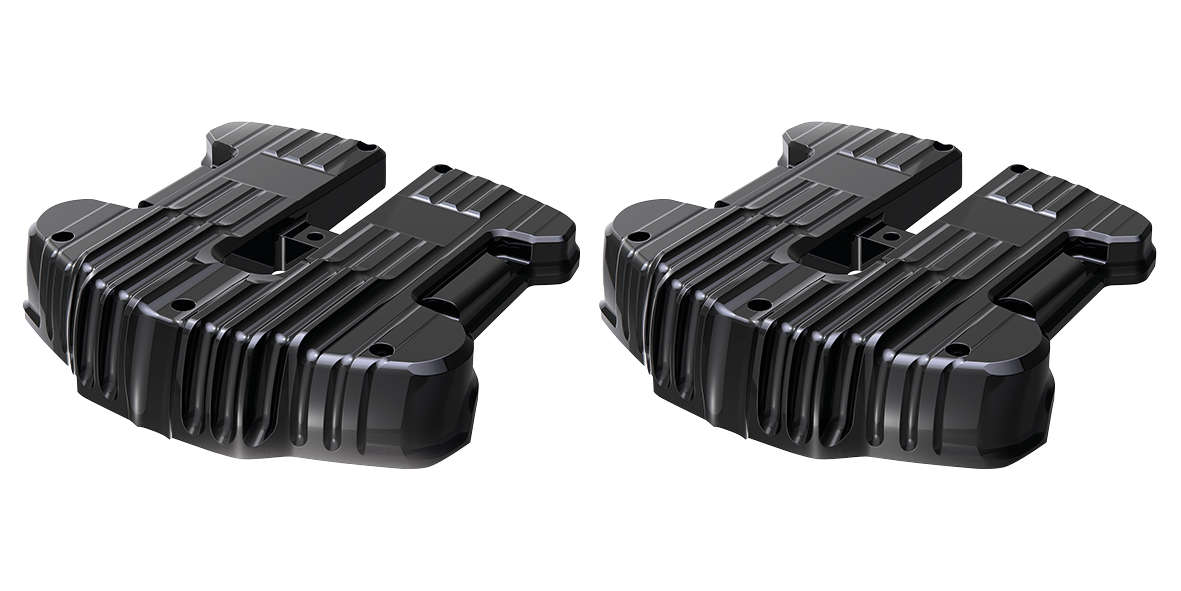 ROUGH CRAFTS ROCKER COVERS FOR MILWAUKEE EIGHT | Softail | Touring | Trike