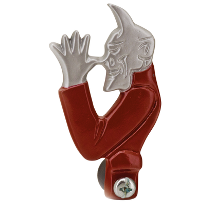 DEVIL LICENSE PLATE TOPPERS & FENDER ORNAMENTS