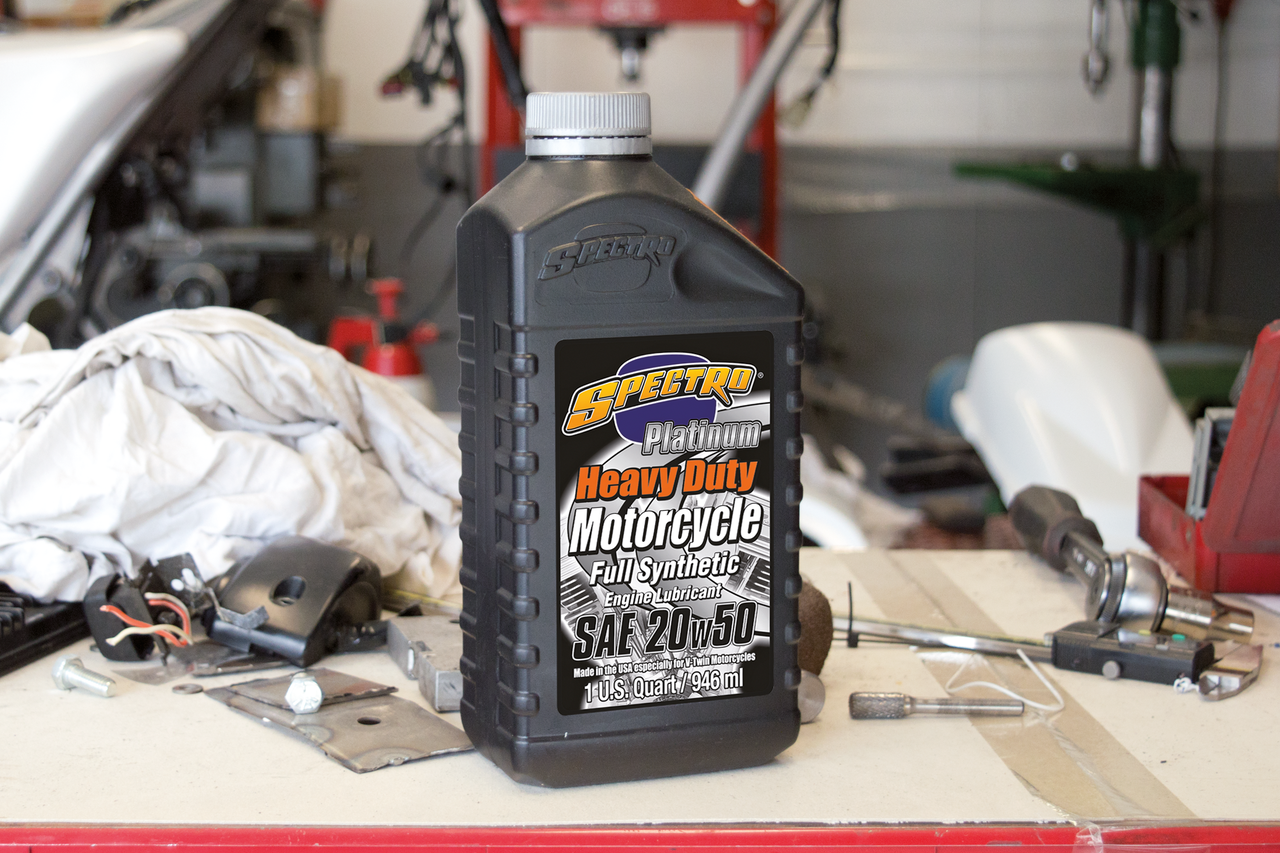 SPECTRO PLATINUM FULL SYNTHETIC SAE 20W50 MOTOR OIL