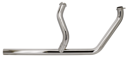 V-TWIN STOCK STYLE 2-IN-1 HEADERS FOR SHOVELHEAD | Big Twin | Touring
