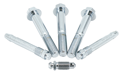 CHROME FRONT AND REAR BRAKE CALIPER HARDWARE | Dyna | FXR | Softail | Sportster | Touring | V-Rod