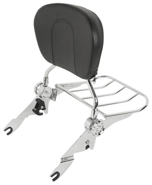 DETACHABLE RECLINER SISSY BAR & LUGGAGE RACK KITS FOR TOURING | Touring