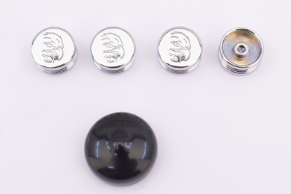 CHROME BOLT COVERS FOR HEX, ALLEN AND BUTTONHEAD BOLTS