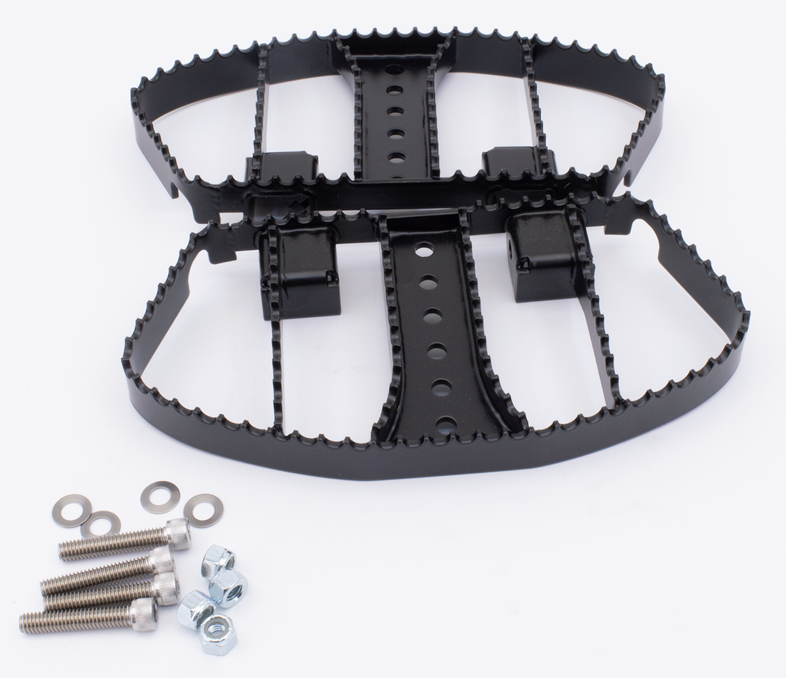 BURLY MX STYLE FLOORBOARDS | Dyna | Softail | Touring | Trike