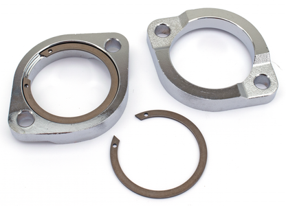 EXHAUST MOUNTING FLANGE AND RETAINING RING KITS | Adventure Touring | Big Twin | Dyna | FX | FXR | RS | Softail | Sportster | Street | Touring | Trike | Tube frame | V-Rod | XB