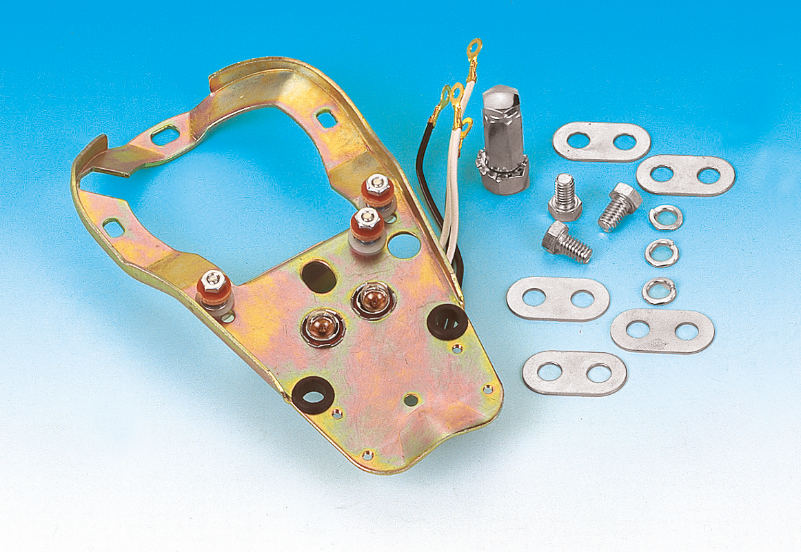 TWO-LIGHT DASH MOUNTING PLATE | Big Twin