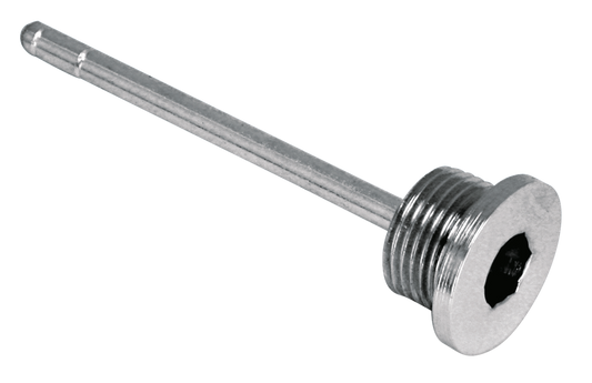 CHROME PLATED TRANSMISSION DIPSTICK - Genuine Zodiac (OEM 37075-87)

Comes complete with seal washer. Fits all 5 Speed transmissions in 1987 thru 1999 Big Twin and 1999 thru 2006 Twin Cam, except 2006 Dyna. | Dyna  |  FXR  |  Softail  |  Touring