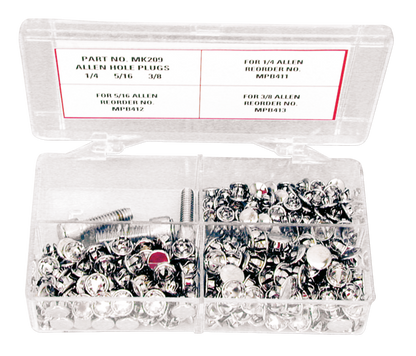ASSORTMENT TRAY ALLEN HOLE PLUGS