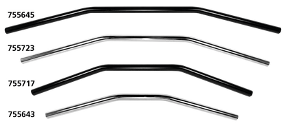 WESTLAND CUSTOMS ONE INCH DIAMETER DRAG BARS | Big Twin | Dyna | FX | FXR | KH | Kingpin | KR | Servi-Car | Softail | Sportster | Touring | XR