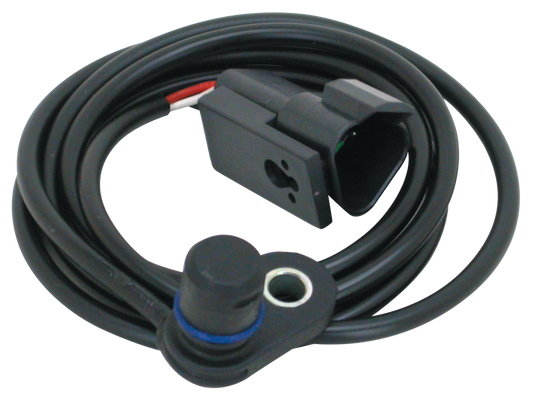 ELECTRONIC SPEED SENSORS - Fits 1995-2004 Sportster and 2003-2007 Buell XB , Speed sensor, USA made (OEM 74402-95B)

Stock replacement for the transmission mounted speed sensors come pre-wired with installed conectors. | Sportster  |  XB