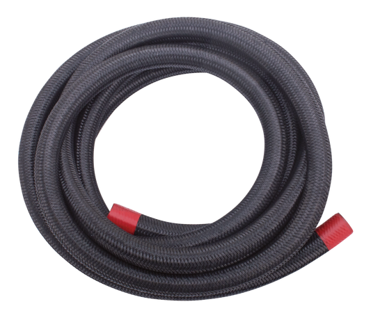 BLACK BRAIDED OIL AND FUEL HOSE