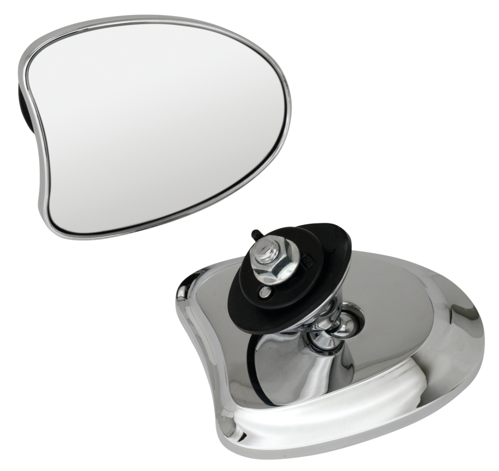 GENUINE ZODIAC TAPERED FAIRING MOUNT MIRRORS