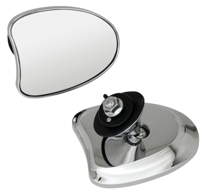 GENUINE ZODIAC TAPERED FAIRING MOUNT MIRRORS
