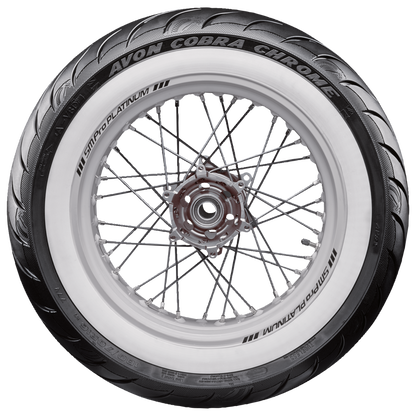 AVON COBRA CHROME TIRES | Big Twin | Dyna | Softail | Sportster | Touring | Trike
